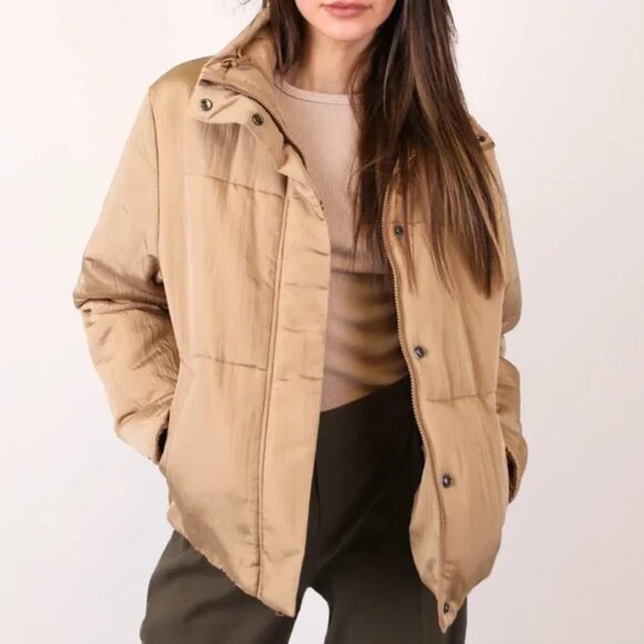 Vince Soft Padded Puffer Jacket - Picture 1 of 4